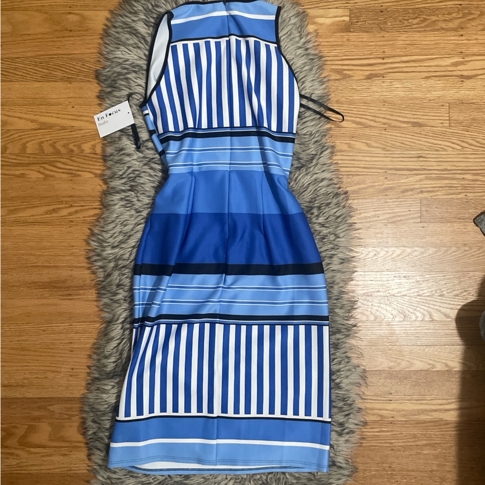 NWT Aztec print fitted dress